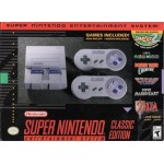Super Nintendo Classic Edition mini console bundle with controllers and built-in games